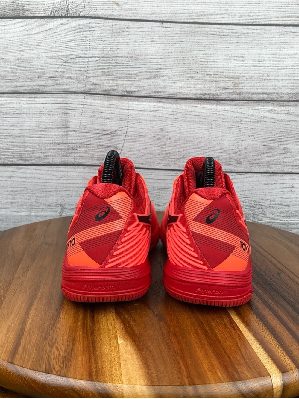 ASICS Solution Speed FF 2 Tokyo Sunrise Red Tennis Court Shoes 1042A181 Size 8 - Picture 6 of 12